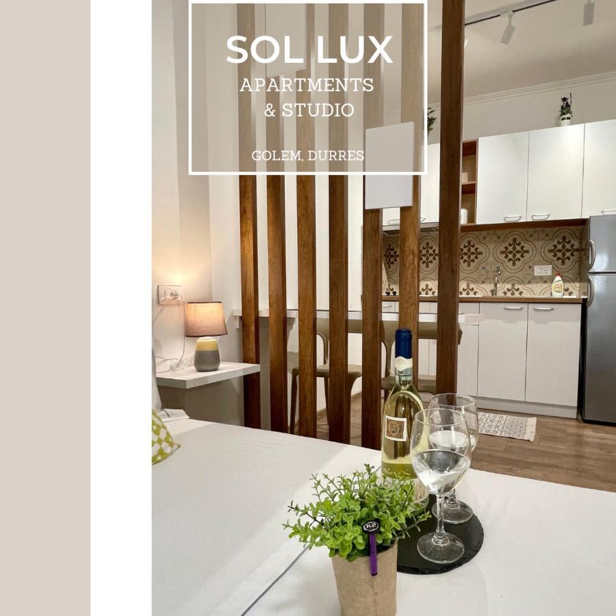 Sol Lux Studio Apartments 1St Floor Дуррес Екстер'єр фото