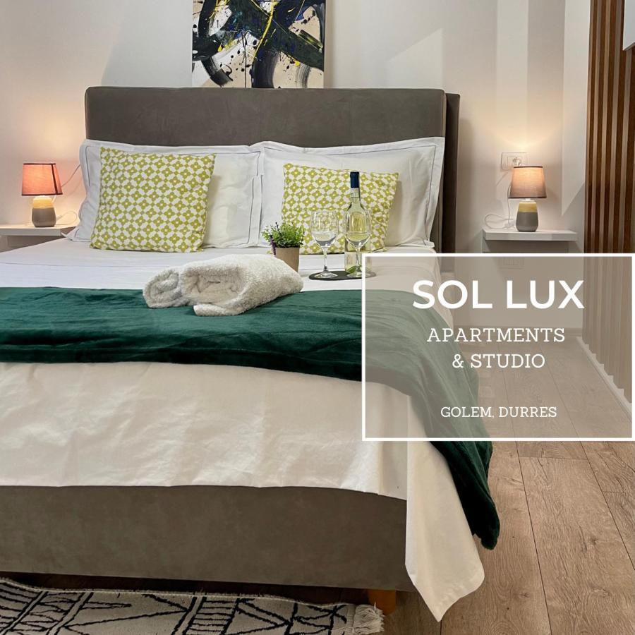 Sol Lux Studio Apartments 1St Floor Дуррес Екстер'єр фото